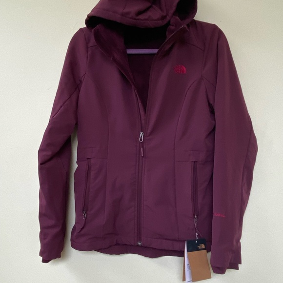 The northern face woman’s SHLBERSCHL  hoodie standard s/m Radishes burgundy - Picture 12 of 12